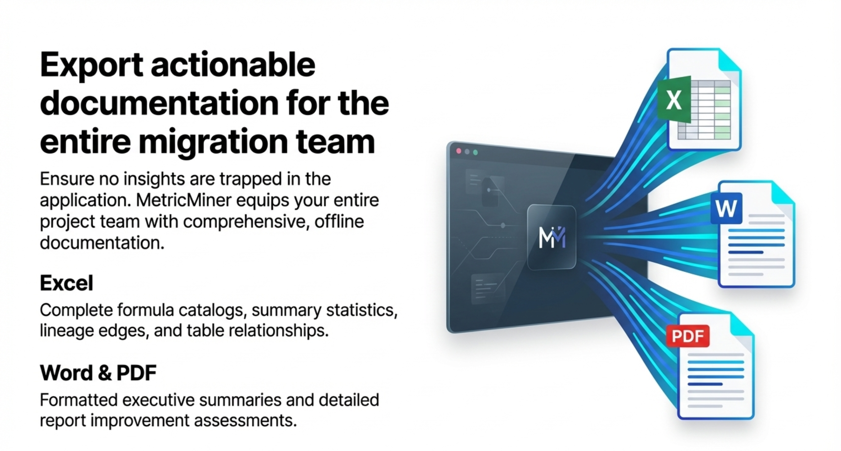 MetricMiner workflow